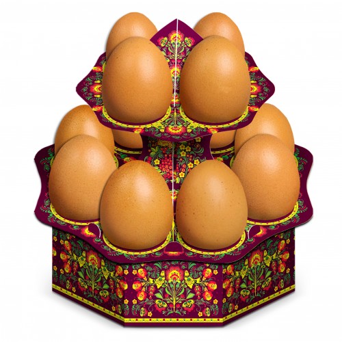 Декоративна підставка для яєць №12.1 
