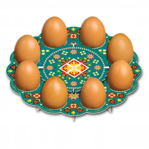 Декоративна підставка для яєць №8 